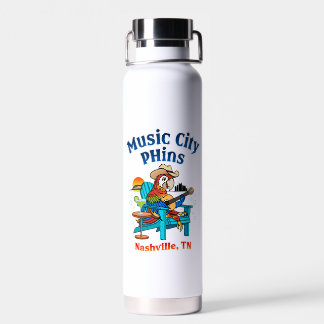 Music City Phins Stainless Steel Water Bottle