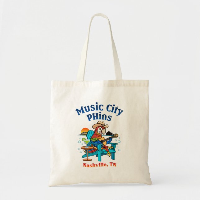 Music City Phins Tote Bag (Front)