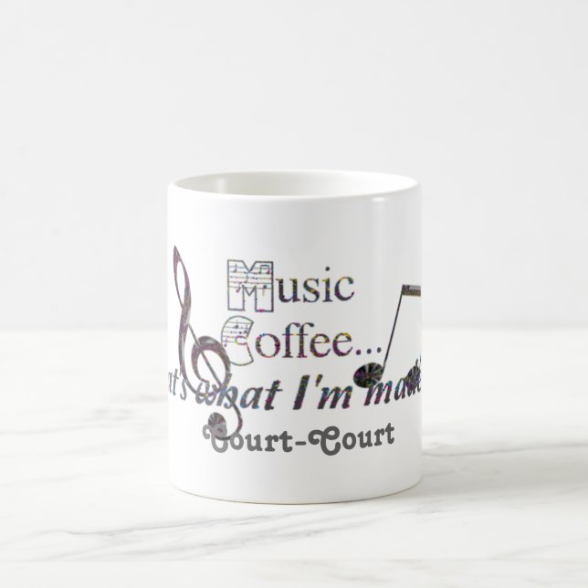 Music & Coffee Magic Mug (Center)
