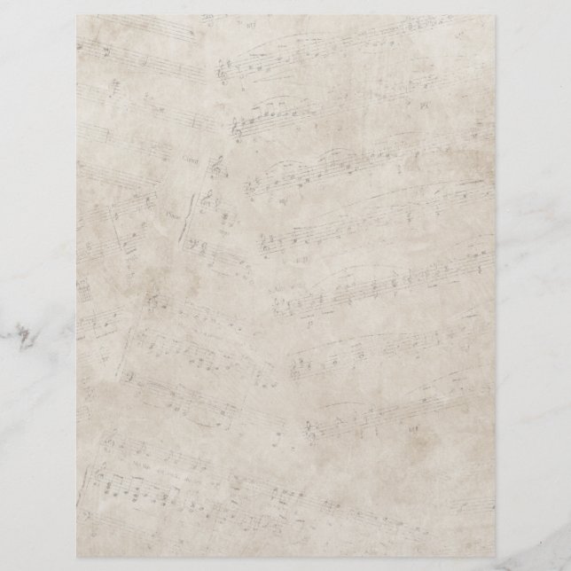 Music Collage Distressed Vintage Double-sided   (Front)