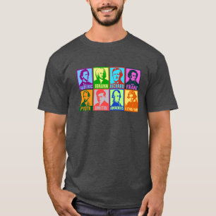Music Composer   Colourful Pop Art Musician T-Shir T-Shirt
