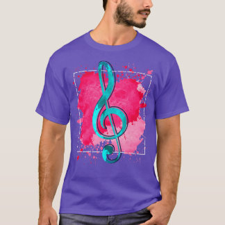 Music Composer Gift Treble Clef T-Shirt