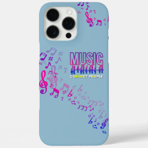 Music Connects People iPhone 16 Pro Max Case