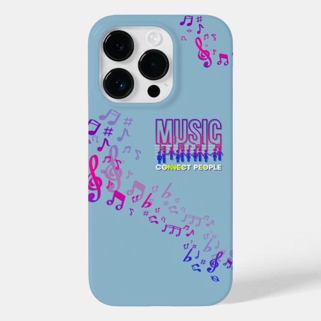 Music Connects People | Case-Mate iPhone Case (Back)