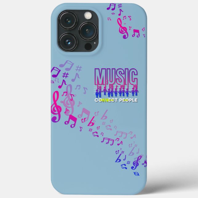 Music Connects People | Case-Mate iPhone Case (Back)