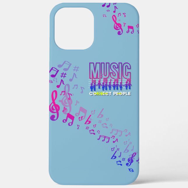 Music Connects People | Case-Mate iPhone Case (Back)