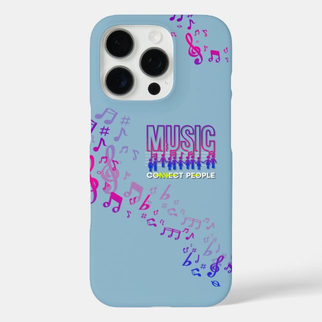 Music Connects People | Case-Mate iPhone Case (Back)