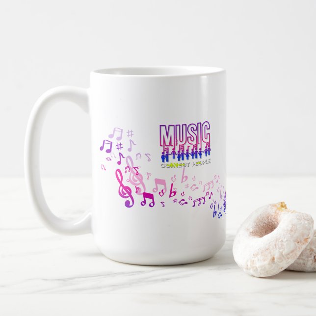 Music Connects People | Classic Mug #15 (With Donut)