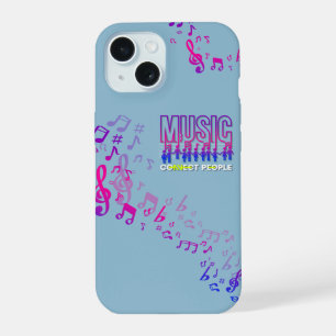 Music Connects People iPhone 15 Case