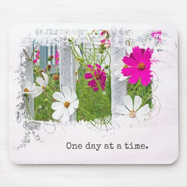Music Cosmos Garden Mouse Pad (Front)