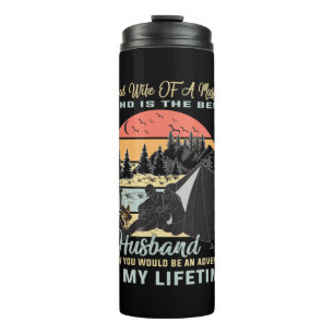 Music couple camping For celebrating valentine's Thermal Tumbler
