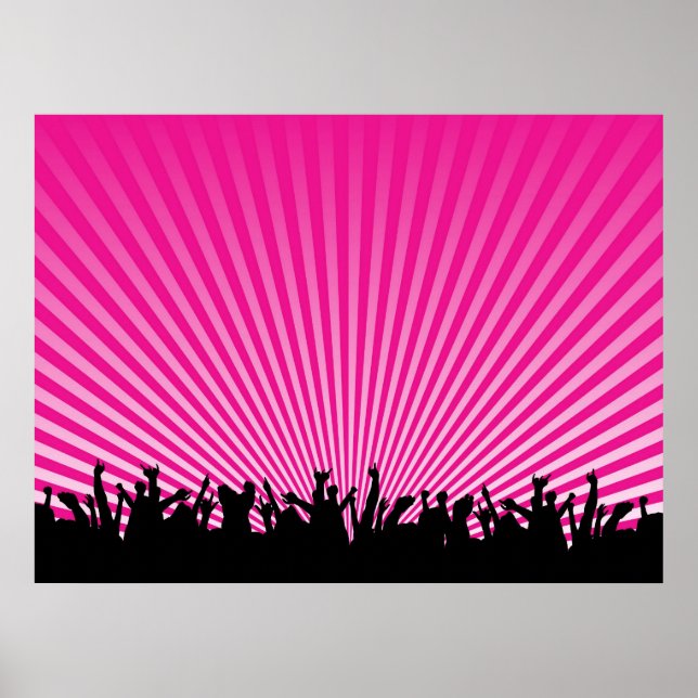 music crowd poster (Front)