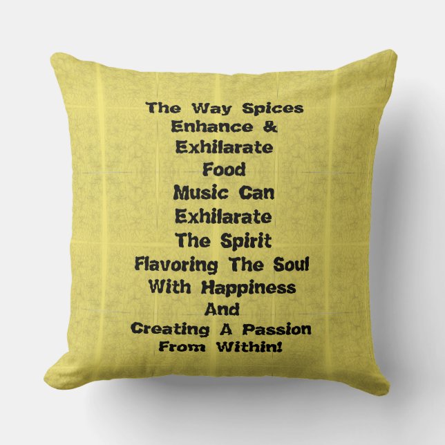 Music! Cushion (Front)