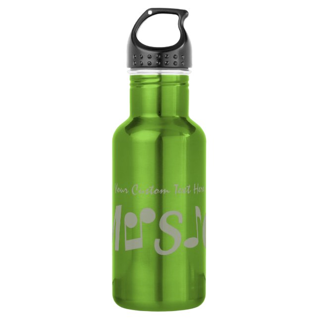MUSIC custom 532 Ml Water Bottle (Front)