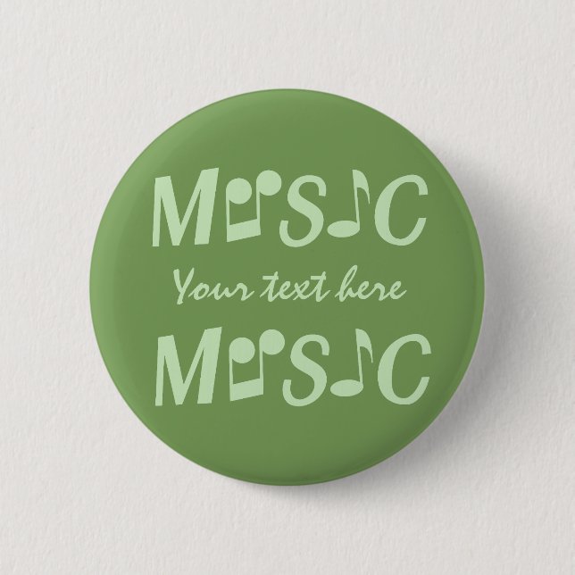 MUSIC custom buttons (Front)