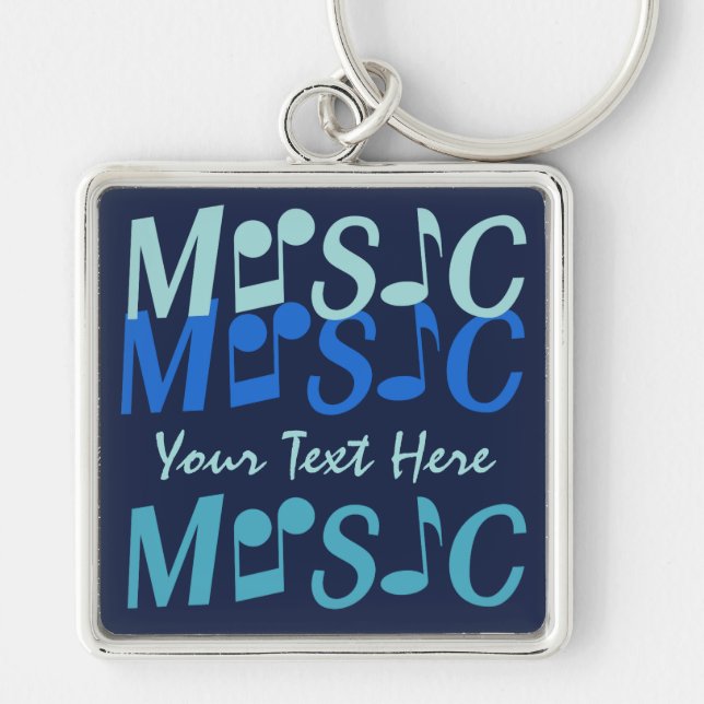MUSIC custom key chain (Front)