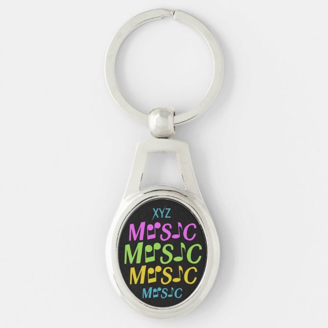 MUSIC custom key chain (Front)