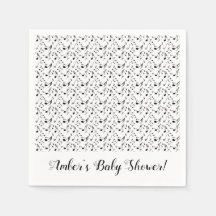 Music Custom Party Napkins