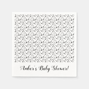Music Custom Party Napkins