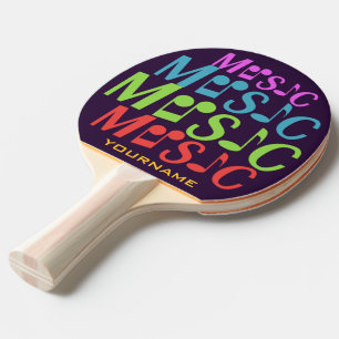 MUSIC custom ping pong paddle