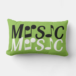 MUSIC custom throw pillow