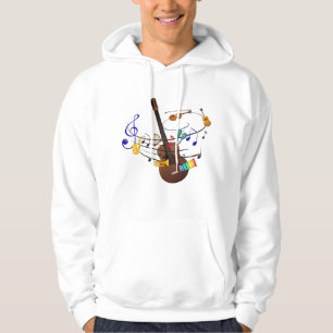 MUSIC DESIGN T-SHIRT HOODIE