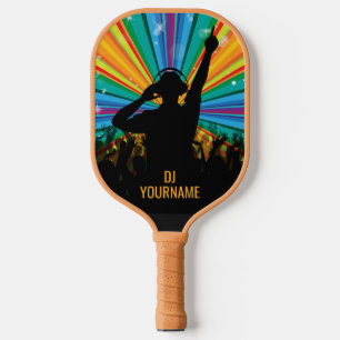 Music DJ custom name Pickleball Paddle