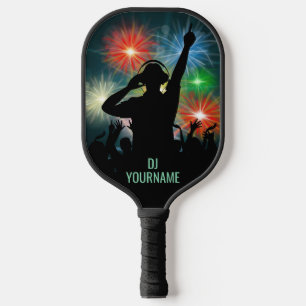 Music DJ custom name Pickleball Paddle