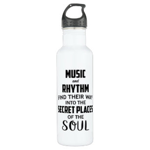 Music DJ Dance Art Hip Hop Guitar Rock Funny Gift 710 Ml Water Bottle