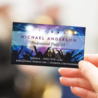 Music DJ Party Concert Planner - Modern Stylish