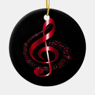 music DJ regge rock music guitar men and women  Ceramic Ornament