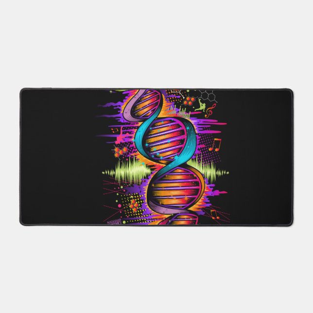 Music DNA Desk Mat (Front)