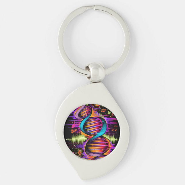 Music DNA Key Ring (Front)