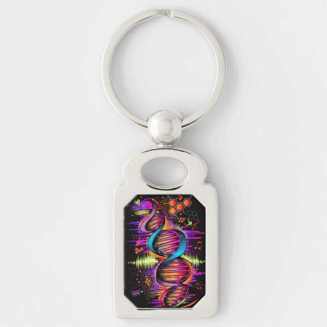Music DNA Key Ring (Front)