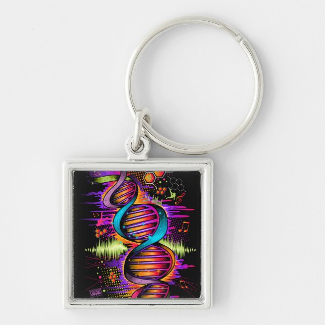 Music DNA Key Ring (Front)