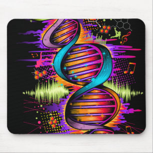 Music DNA Mouse Pad