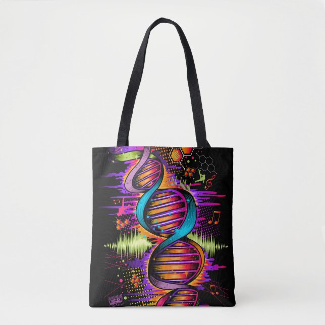 Music DNA Tote Bag (Front)