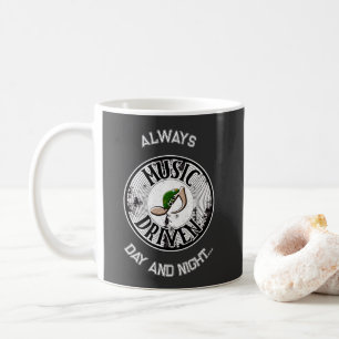 Music driven coffee mug