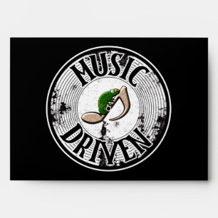 Music driven envelope