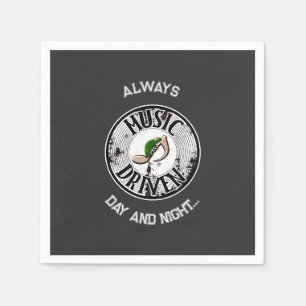 Music driven napkin