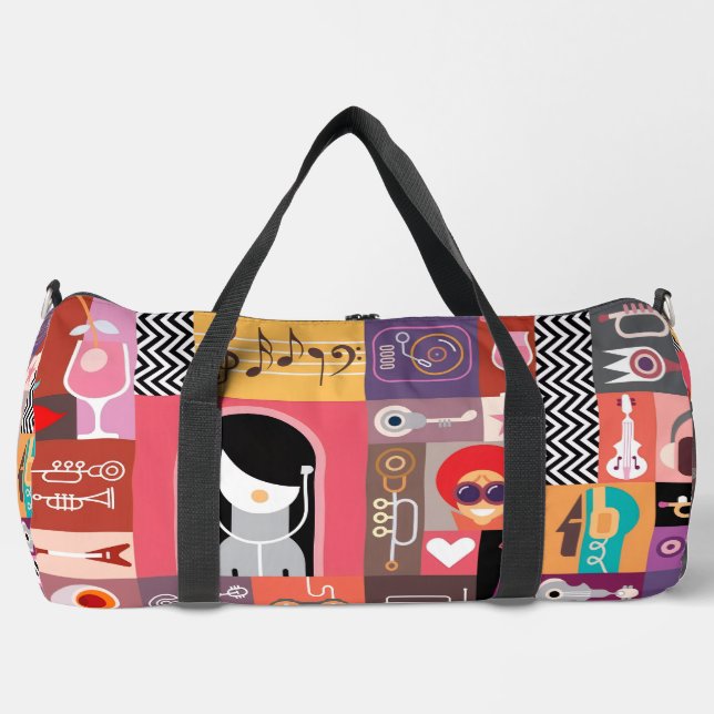 music duffle bag (Front)
