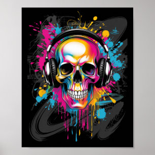 Music Edm Techno Rave Artwork  Poster