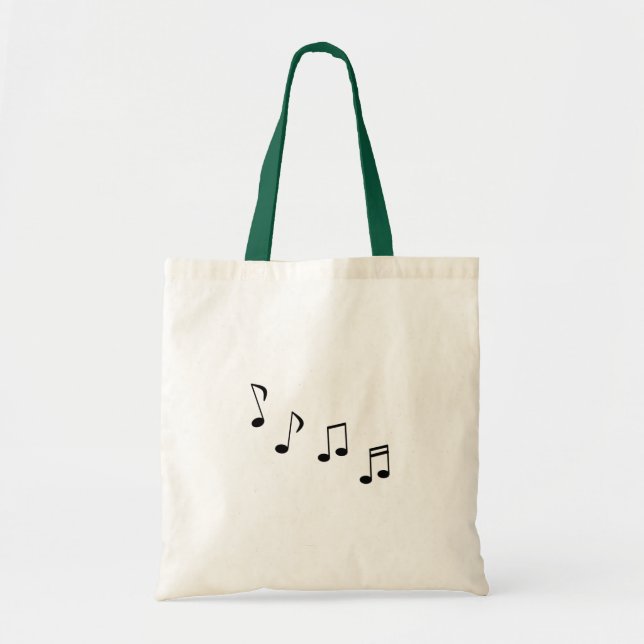 Music Eighth notes or quavers - musical notes Tote Bag (Front)