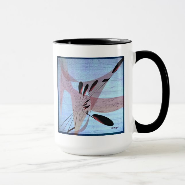 Music- "Electronic Mash" Coffee Mug (Right)
