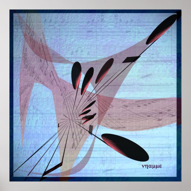 Music - "Electronic Mash" Poster (Front)