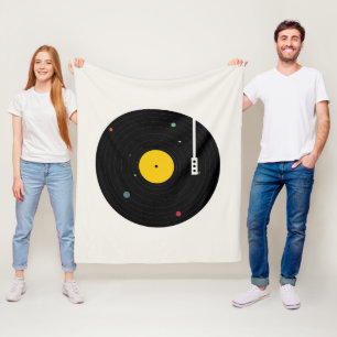 Music Everywhere Florent Bodart Fleece Blanket