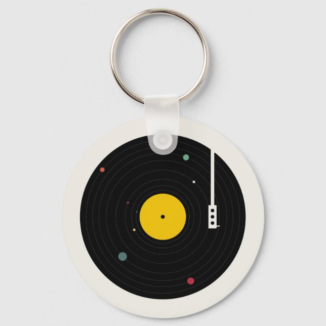 Music Everywhere | Florent Bodart Key Ring (Front)