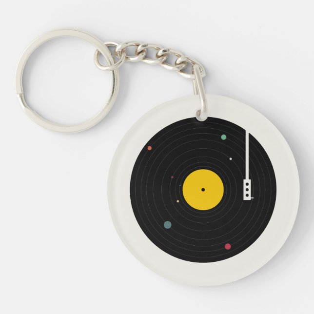 Music Everywhere | Florent Bodart Key Ring (Front)
