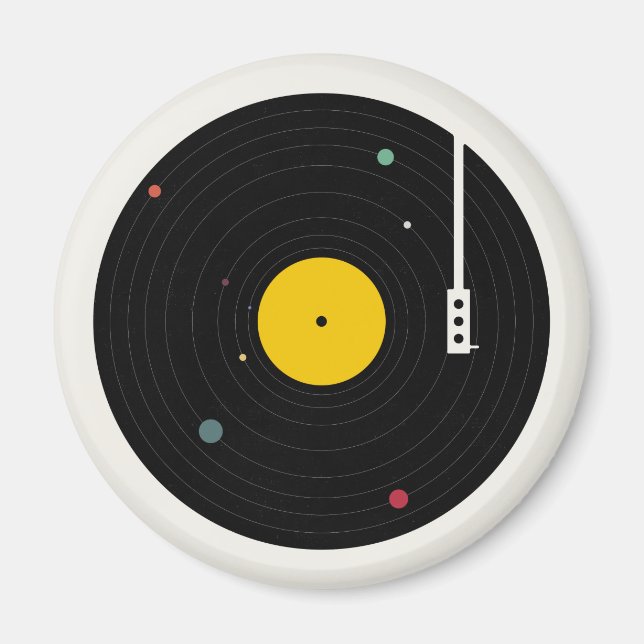 Music Everywhere | Florent Bodart Magnet (Front)