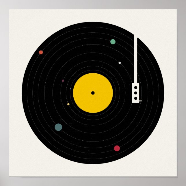 Music Everywhere | Florent Bodart Poster (Front)